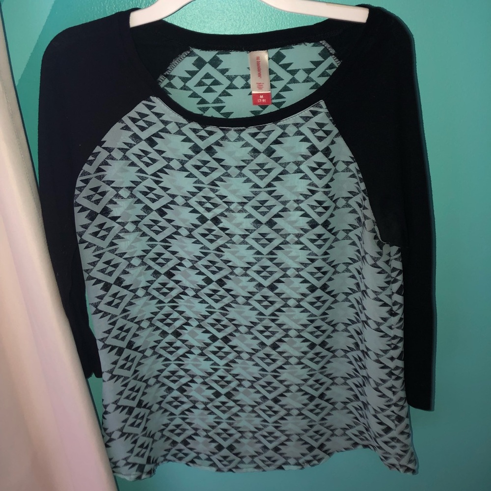 3/4 sleeve top